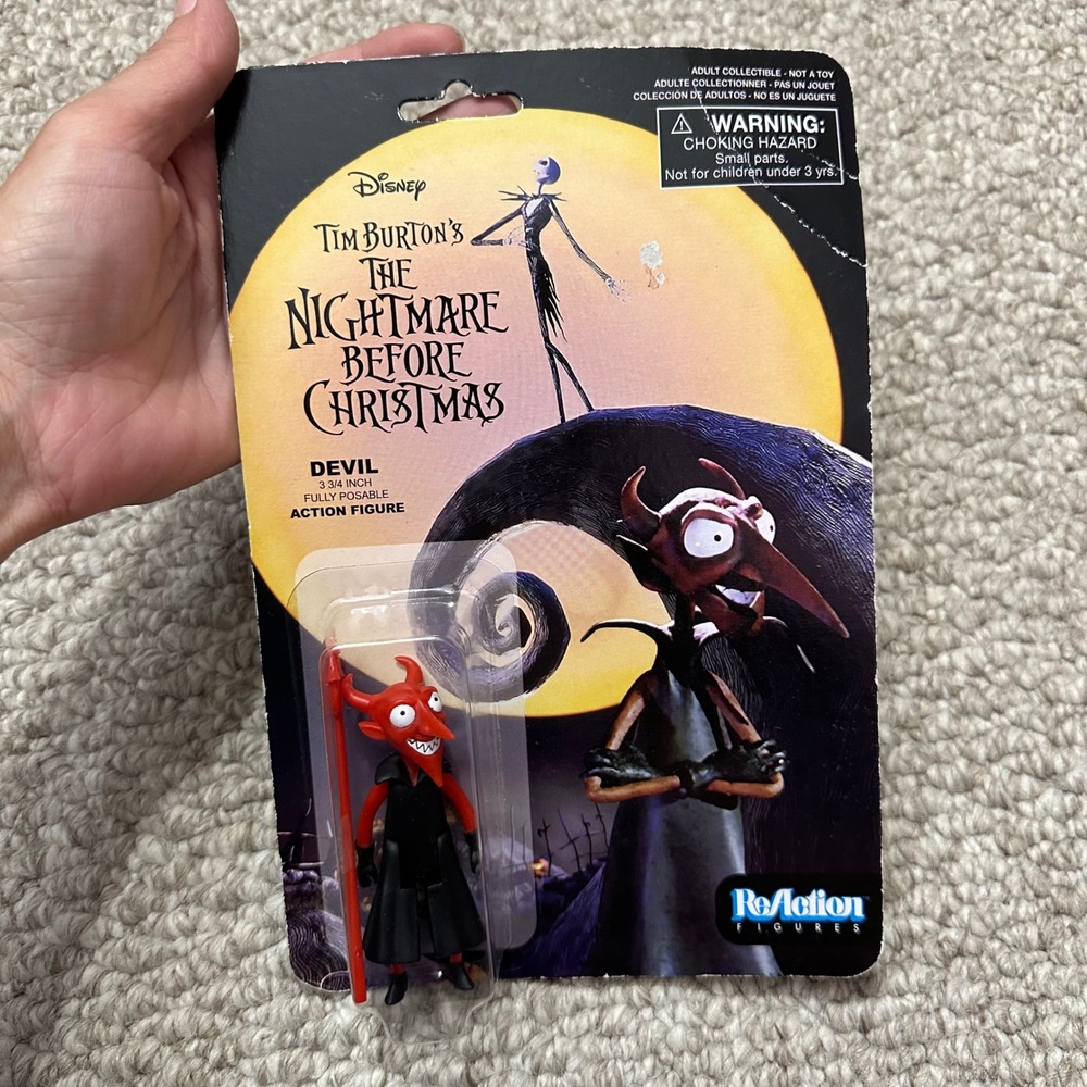 Disney Nightmare Before Christmas Devil‎ ReAction Figure